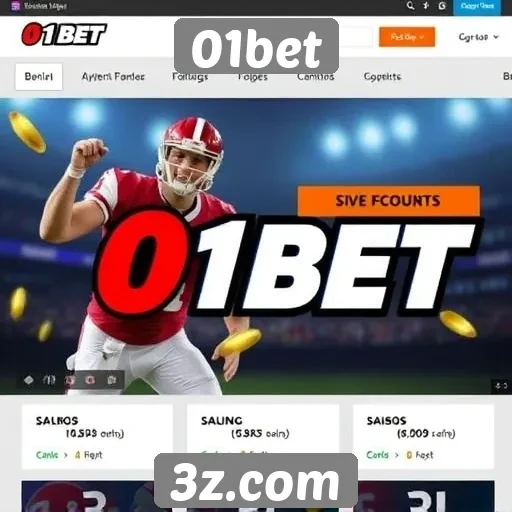 Ofertas e promoções disponíveis na 01bet
